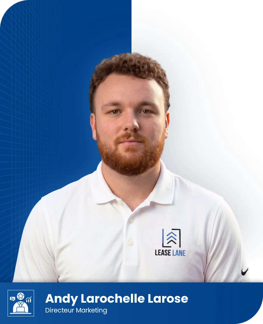 Andy Larochelle Larose, Directeur Marketing